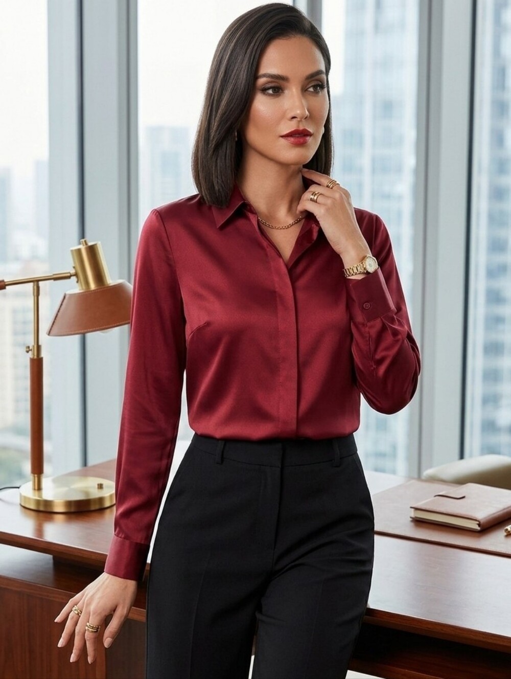 Button Down Blouse